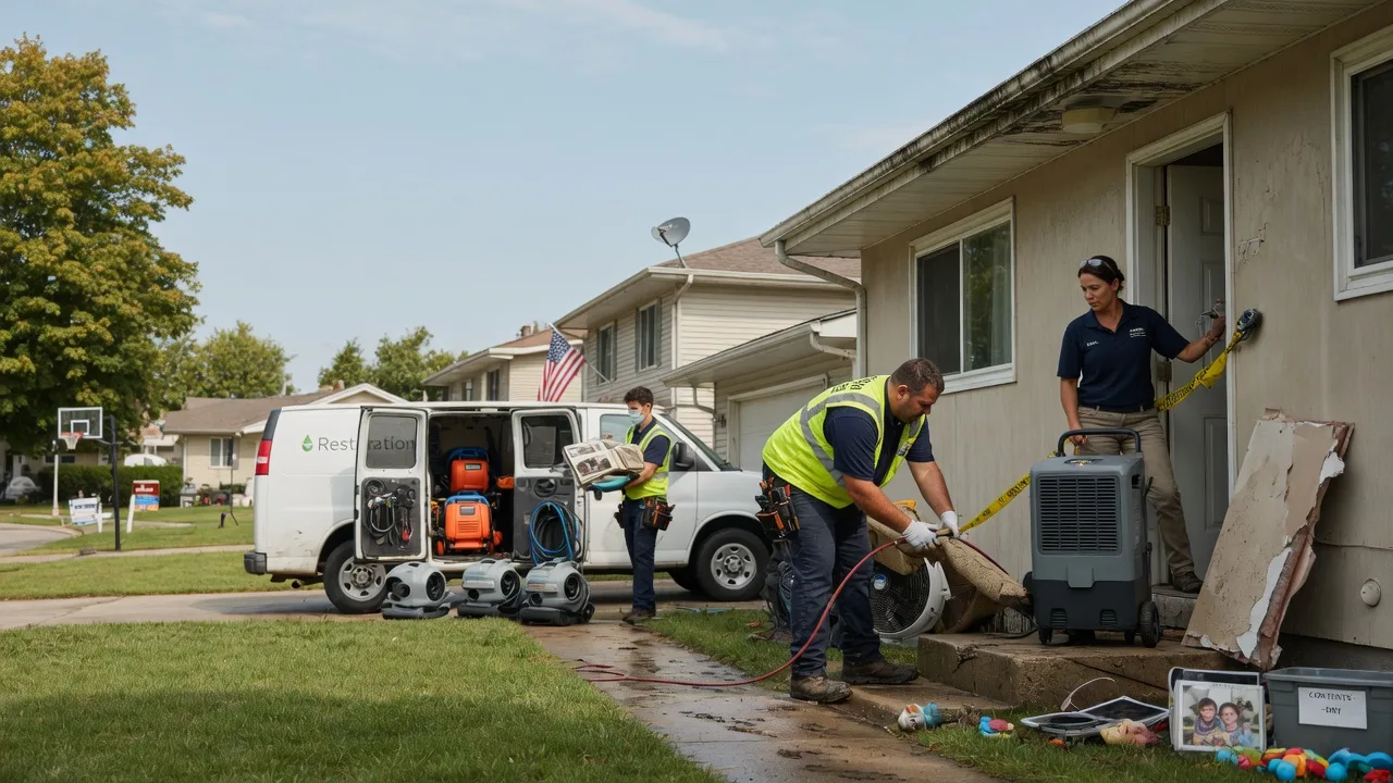 Water Damage Restoration in Marion Heights, PA near me